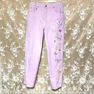 Y2K Pastel Purple Pants